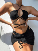 Halter Bikinis Set