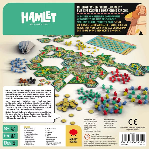 Hamlet The Village Building Board Game