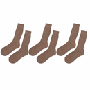 tittimitti® Men’s 100% Organic Cotton Boot Socks 3-Pack – Thick Warm Winter Crew Socks (Made in Italy)