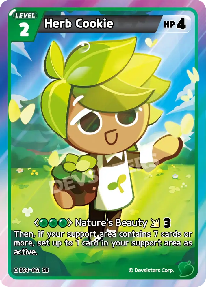 Herb Cookie BS4-061 SR | Super Rare Card