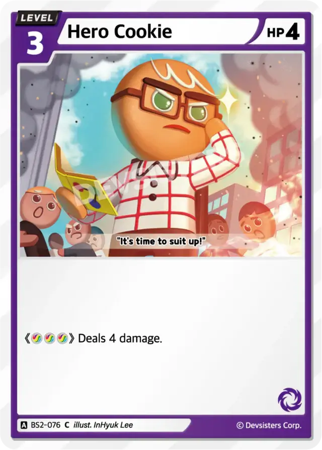 Hero Cookie BS2-076 C | Common Card