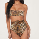 High Waist Bikini Black Swimwear