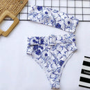 High Waist Bikini Black Swimwear