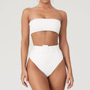 High Waist Bikini Black Swimwear