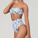 High Waist Bikini Black Swimwear