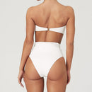 High Waist Bikini Black Swimwear