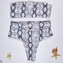 High Waist Bikini Black Swimwear