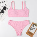 High Waist Bikini Black Swimwear