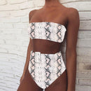High Waist Bikini Black Swimwear