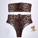 High Waist Bikini Black Swimwear
