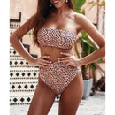 High Waist Bikini Black Swimwear