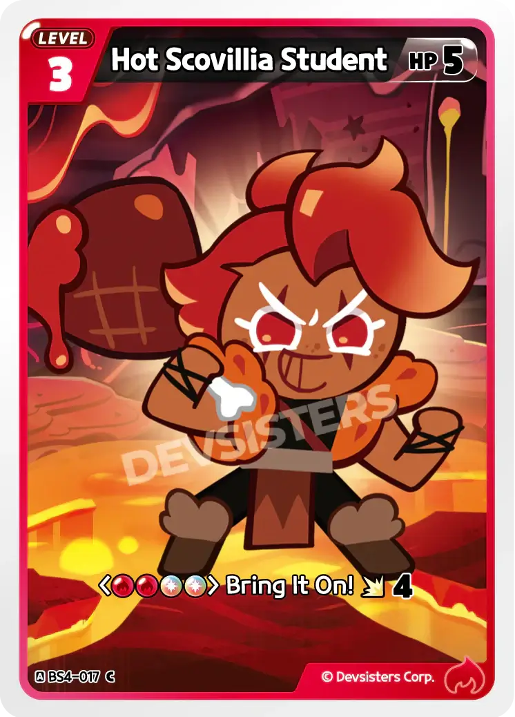 Hot Scovillia Student BS4-017 C | Common Card