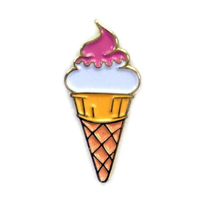 Ice Cream Cone Pin