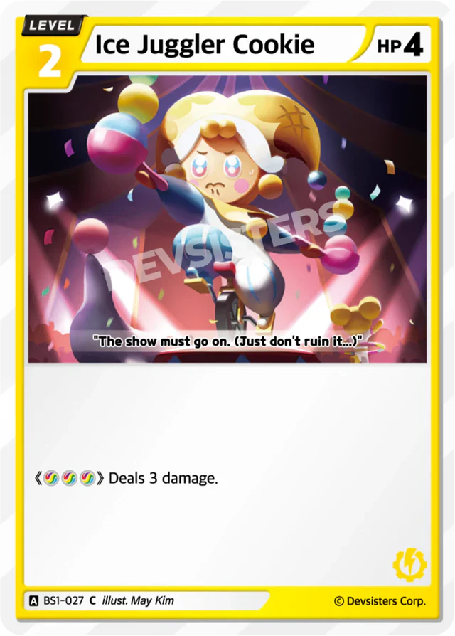Ice Juggler Cookie BS1-027 C | Common Card