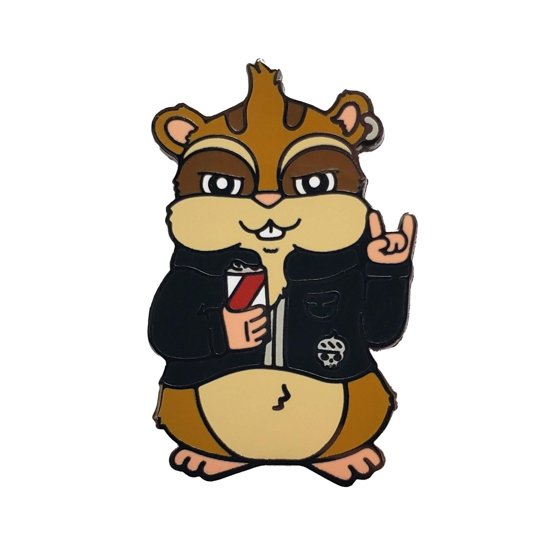Chip Punk Chipmunk Golf Ball Marker