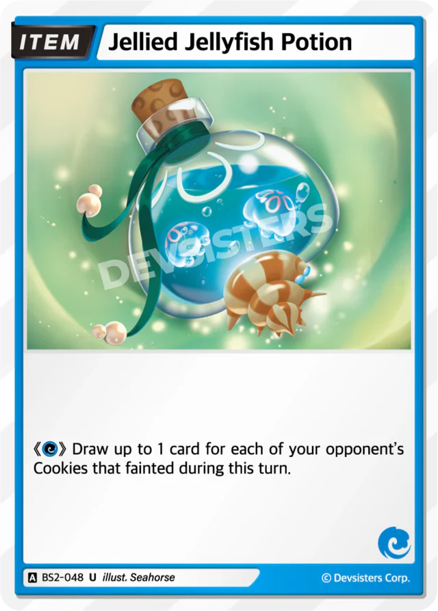 Jellied Jellyfish Potion BS2-048 U | Uncommon Card