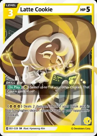 Latte Cookie BS1-028 | Rare Card