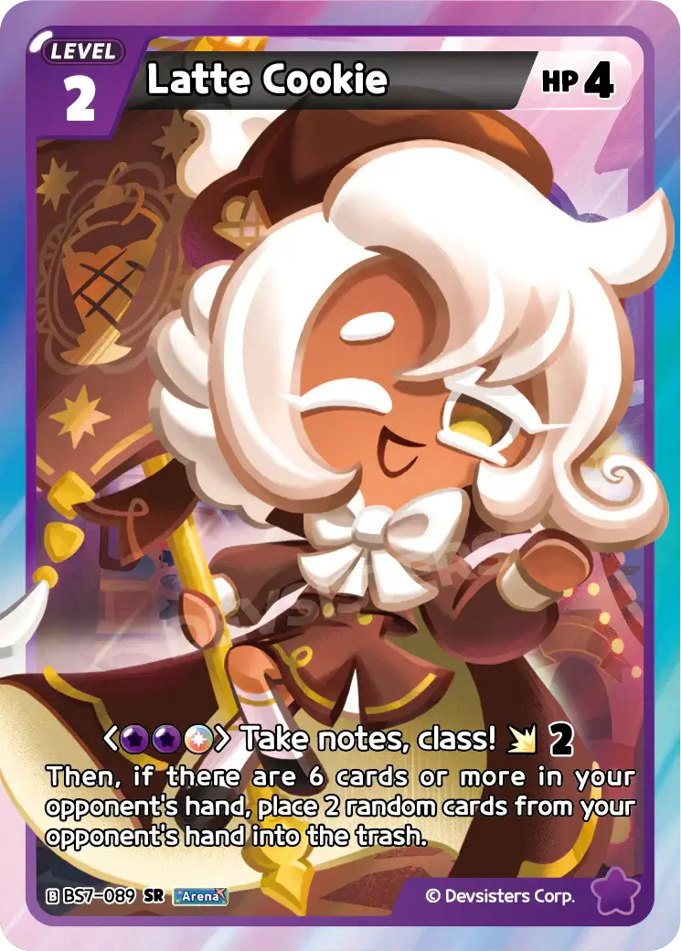 Latte Cookie BS7-089 SR | Super Rare Card