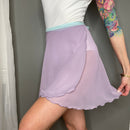 Light Purple Chiffon Ballet Wrap Skirt - Lavender Mist Classical Skirt