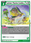 Lemon Thyme Cookie BS2-015 SEC | Secret Card