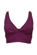 Ada Organic Cotton Twist Around Sports Bra