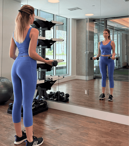 Mae Organic Cotton High Waisted Capri Legging