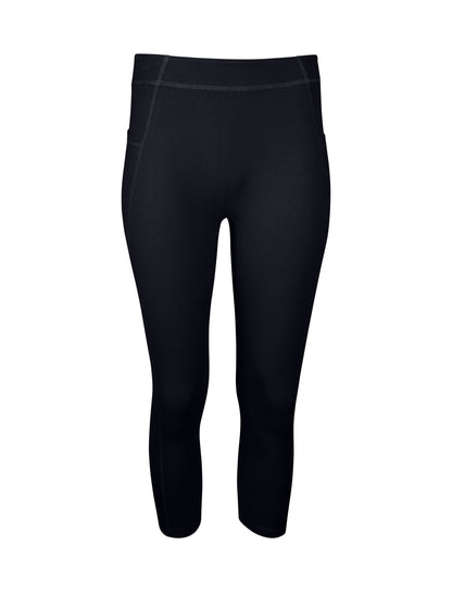 Mae Organic Cotton High Waisted Capri Legging