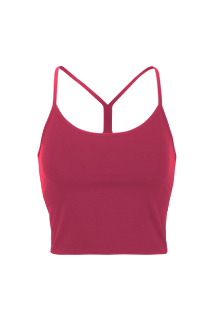 Lea Organic Cotton Cropped Tank
