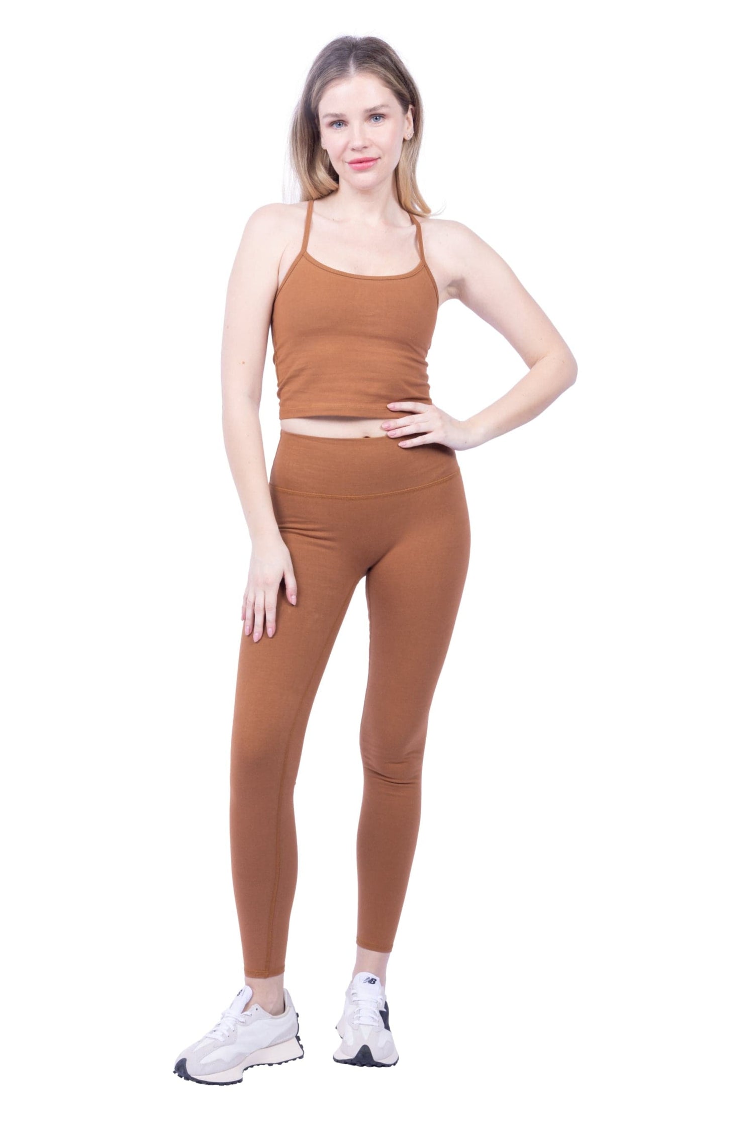 Lea Organic Cotton Cropped Tank