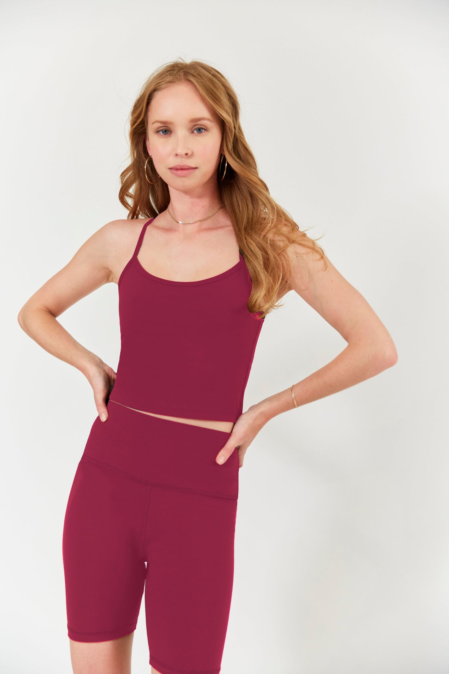 Lea Organic Cotton Cropped Tank