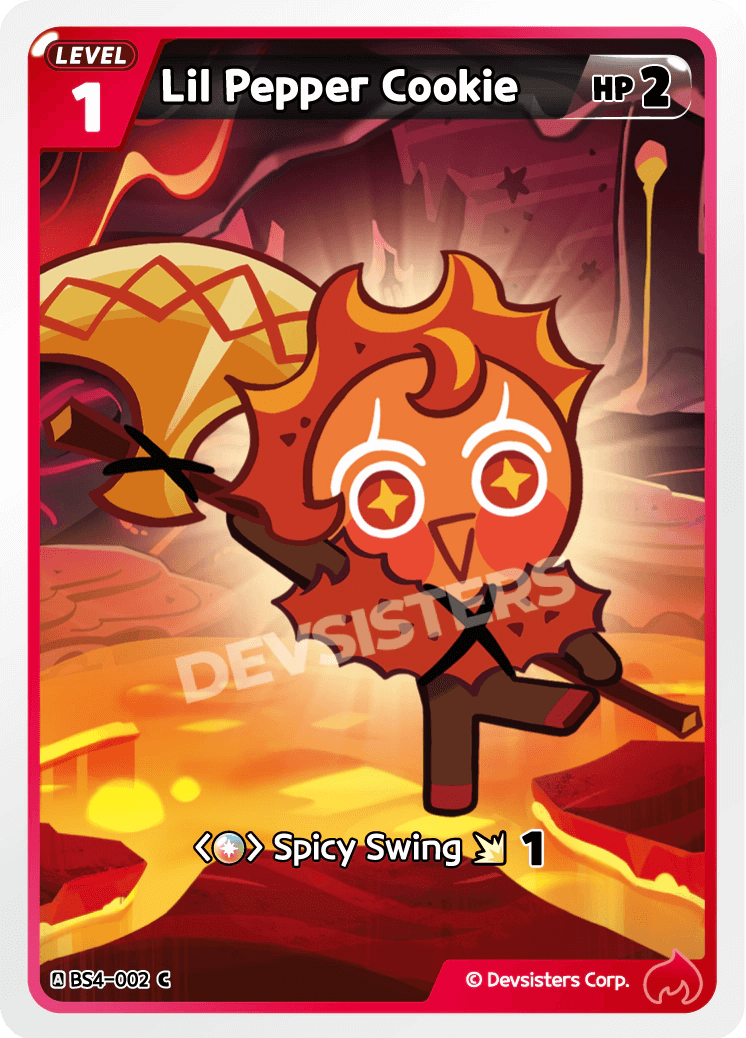 Lil Pepper Cookie BS4-002 C | Common Card