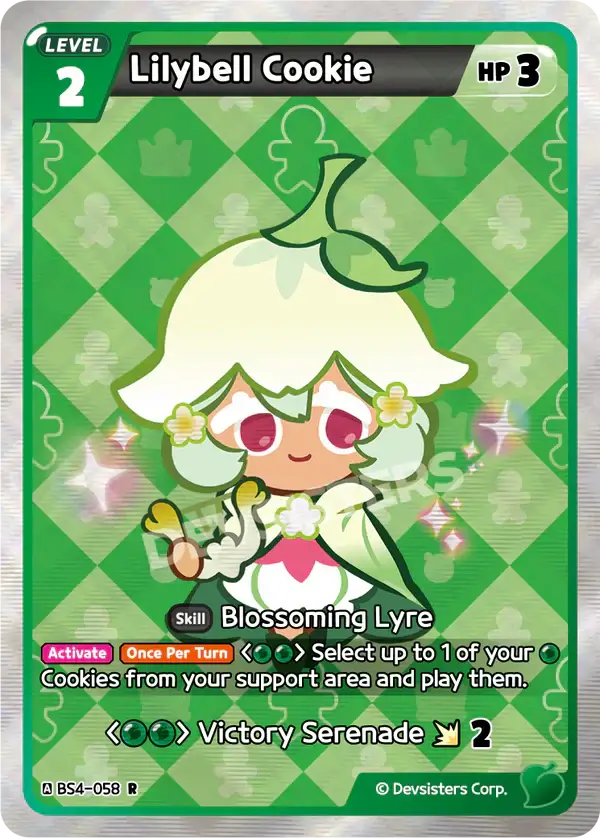 Lilybell Cookie BS4-058 R | Rare Card