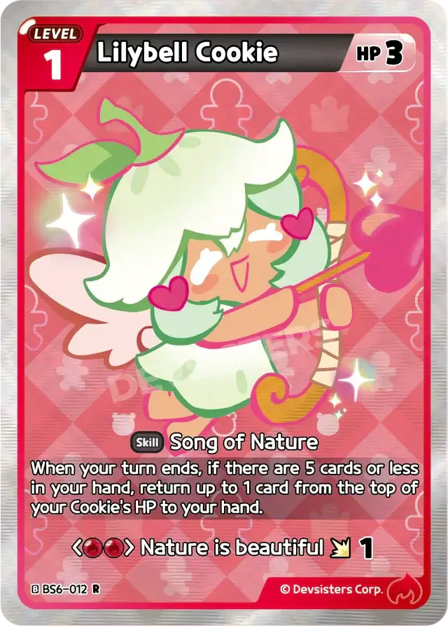 Lilybell Cookie BS6-012 R | Rare Card