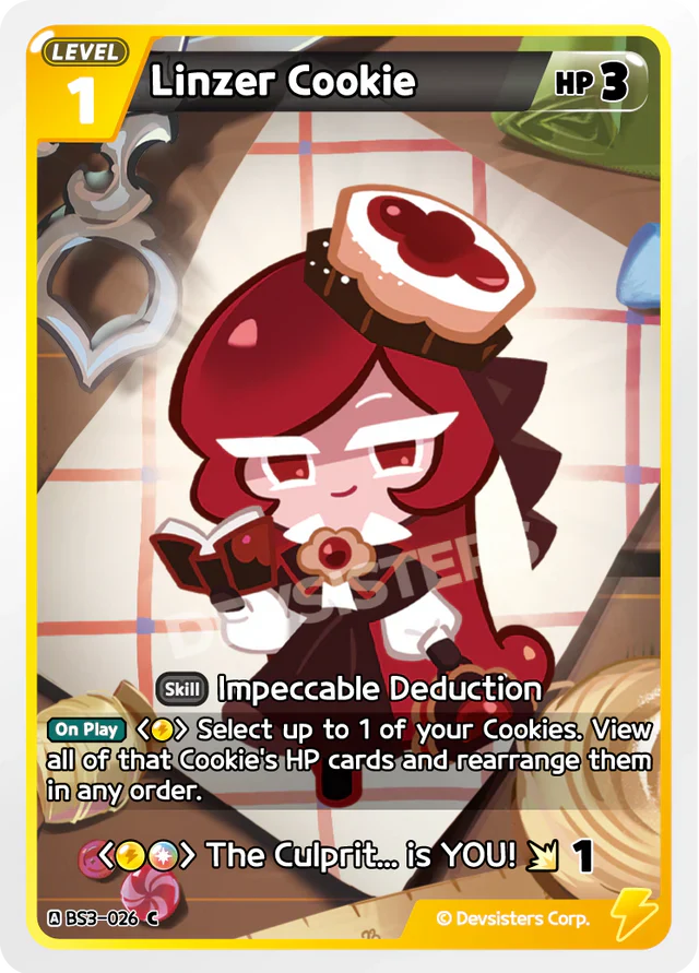 Linzer Cookie BS3-026 C | Common Card