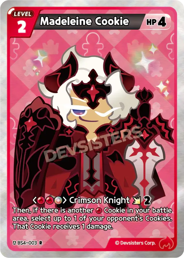 Madeleine Cookie BS4-003 R | Rare Card