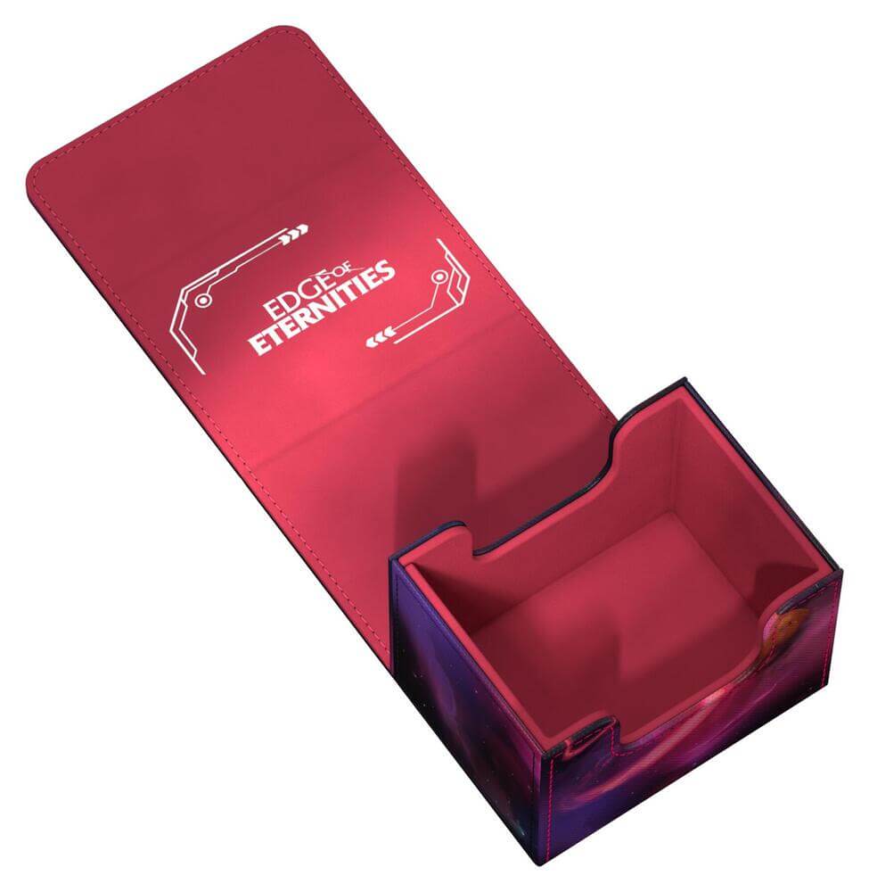 Magic The Gathering Edge of Eternities Sidewinder 100+ Xenoskin Deck Box - Mana Confluence - Ultimate Guard Deck Boxes