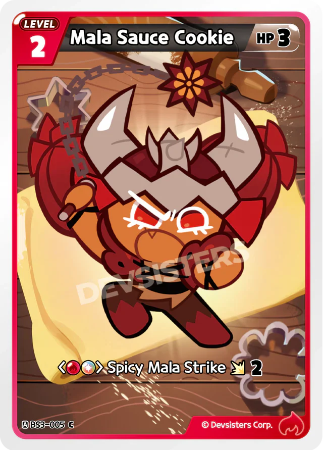 Mala Sauce Cookie BS3-005 C | Common Card