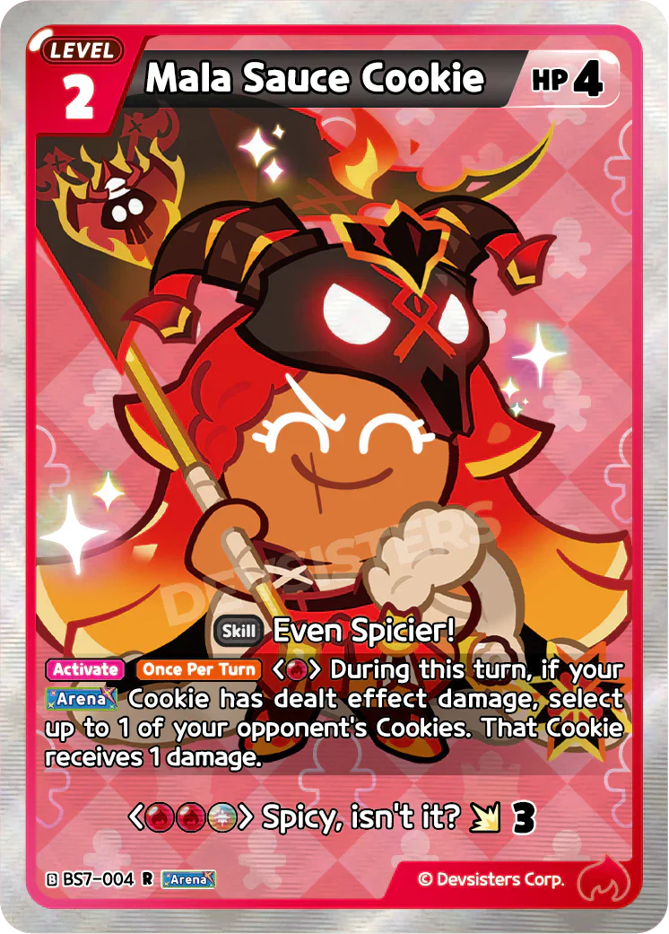Mala Sauce Cookie BS7-004 R | Rare Card
