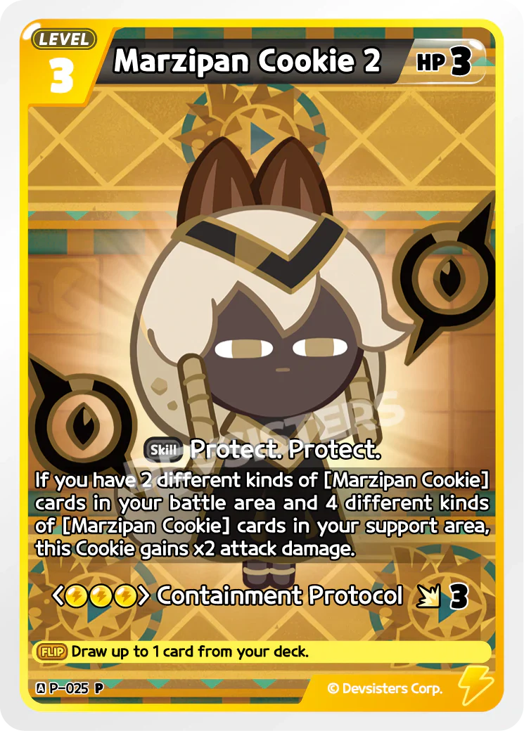 Marzipan Cookie 2 P-025  | Promo Card
