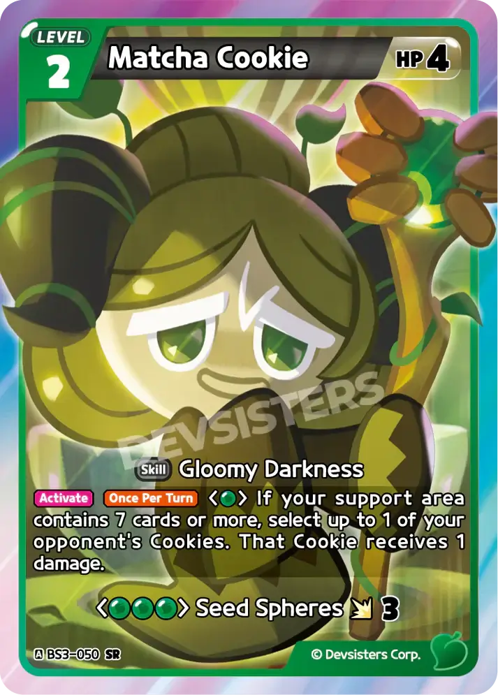 Matcha Cookie BS3-050 SR | Super Rare Card
