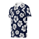 Midnight: Deep Water Bloom | Polo Shirt (slim fit)