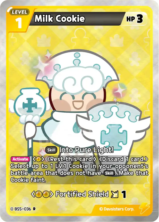 Milk Cookie BS5-036 R | Rare Card