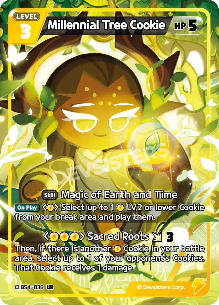 Millennial Tree Cookie BS4-038 UR | Ultra Rare Card