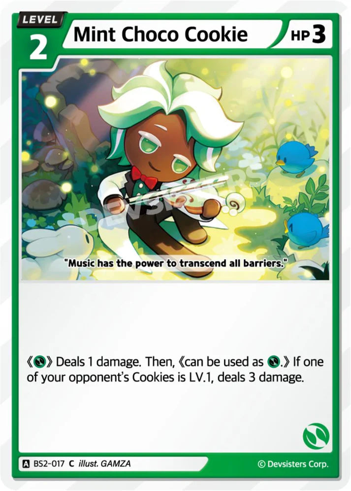 Mint Choco Cookie BS2-017 C  | Common Card