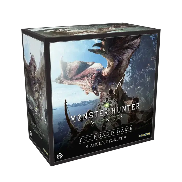 Monster Hunter World: The Board Game – Ancient Forest Core Game | Miniatures, Co-op Boss Battles, Capcom