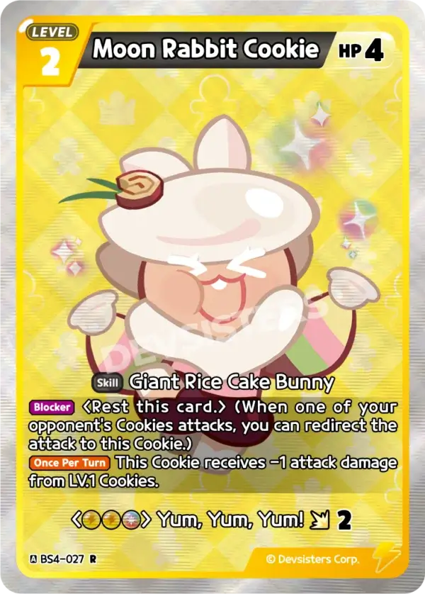 Moon Rabbit Cookie BS4-027 R | Rare Card