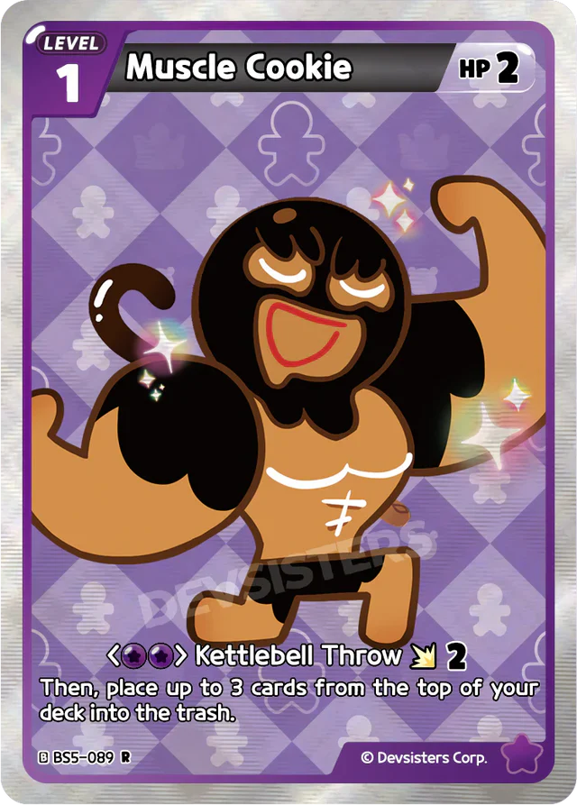 Muscle Cookie BS5-089 R | Rare Card