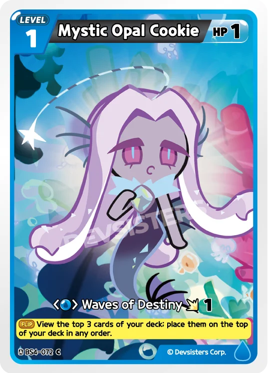 Mystic Opal Cookie BS4-072 C | Common Card