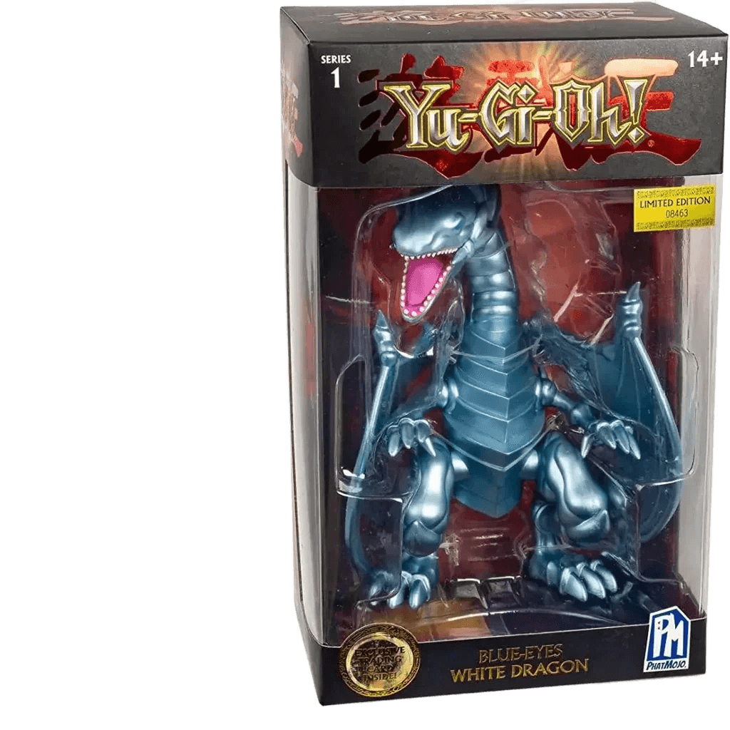 Yu-Gi-Oh! Blue-Eyes White Dragon – PhatMojo Series 1 Figure | Limited Edition Collectible