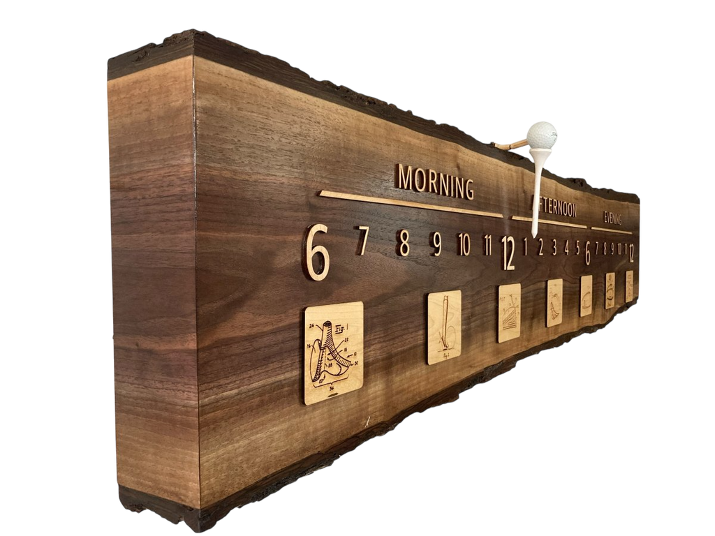 Niblick:5-foot Golf clock